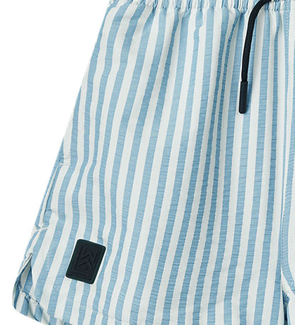 Liewood Badeshorts - Aiden - Y/D Stripe Flussufer/Creme De La Cr