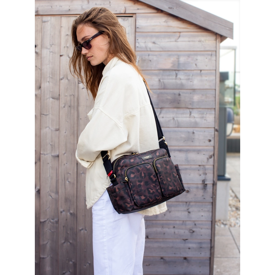 storksak Kinderwagen-Organiser Alyssa Black Gunmetal