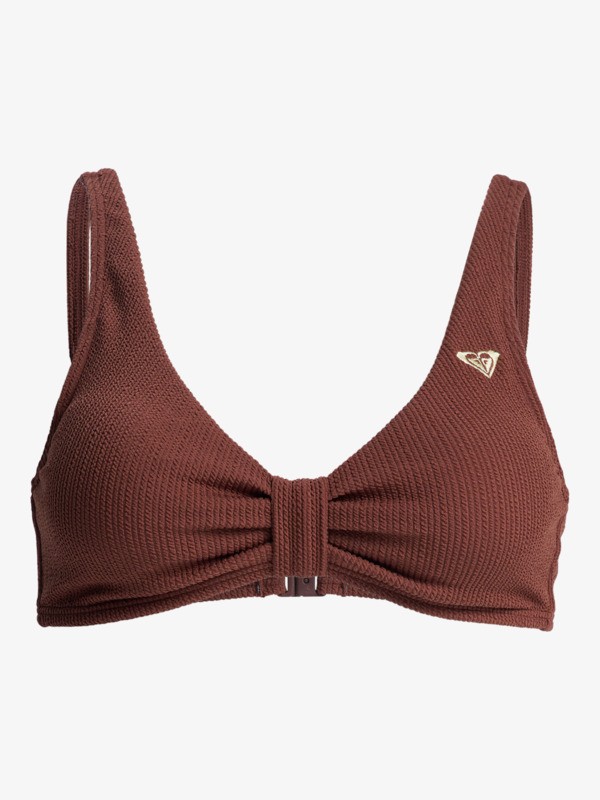 Roxy Sunshine Wire Free Dcup Haut de bikini bonnet D Marron Femme