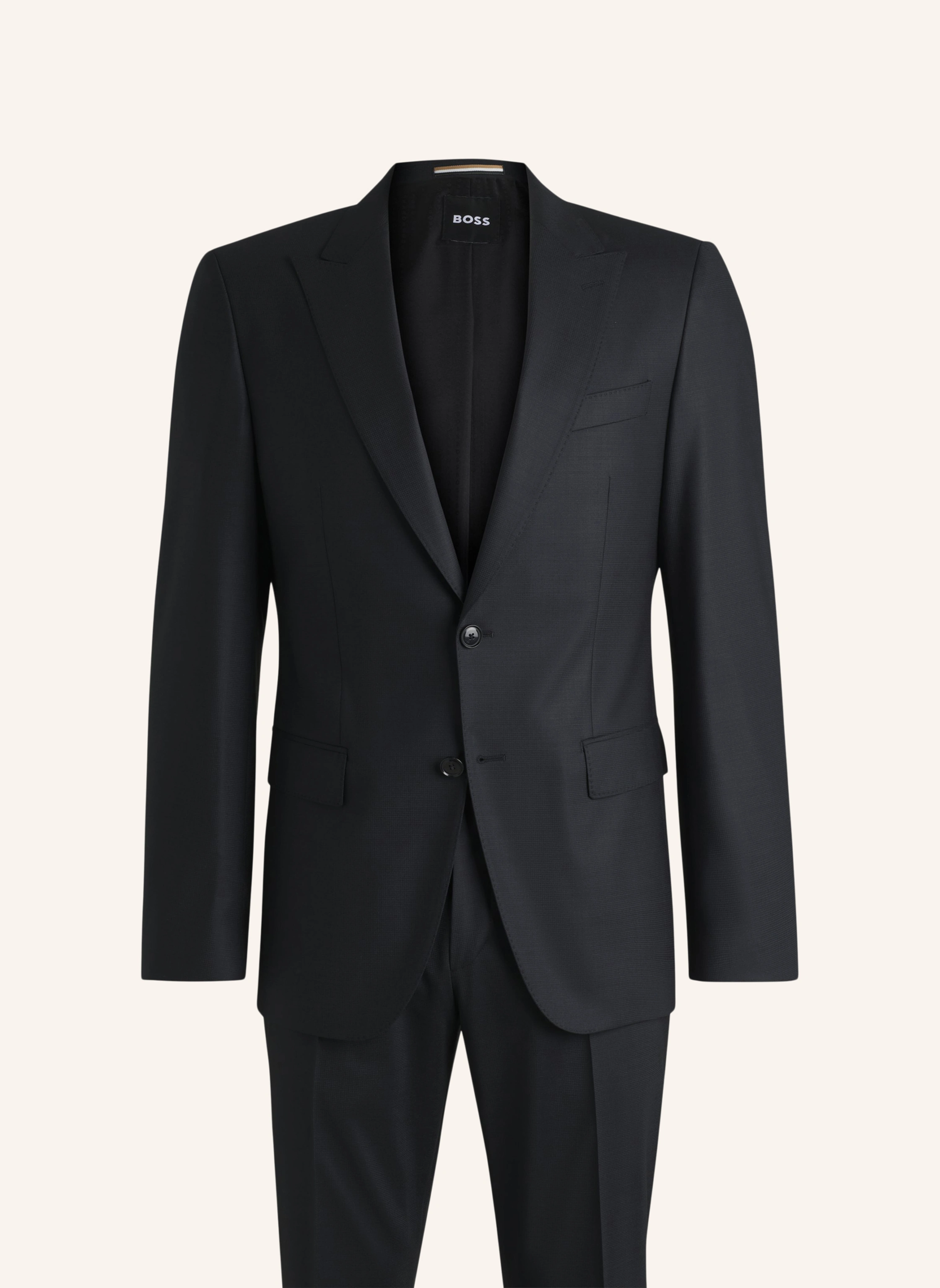BOSS Business Anzug H-HUGE-2PCS-PEAK-242 Slim Fit