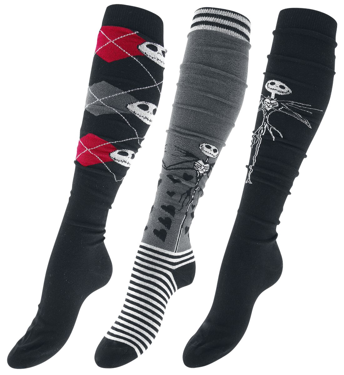 Jack Skellington | L'Étrange Noël De Monsieur Jack Chaussettes montantes