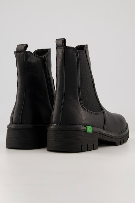 Chelesa-Boots, Jana Shoes, vegan, Veloursoptik, Weite G