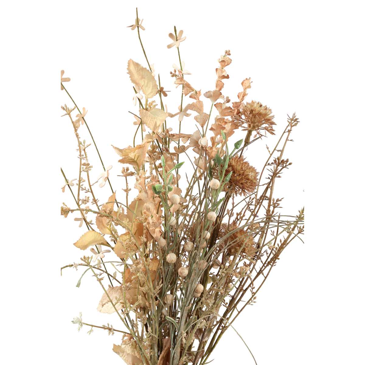 Ptmd branche artificielles twig - 43x17x53 cm - plastique - marron