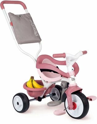 Smoby Be Move Trehjuling Comfort, Rosa
