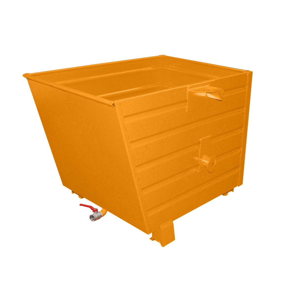 Bauer chipstapelaar kiepwagen BSL 70, gelakt, geeloranje