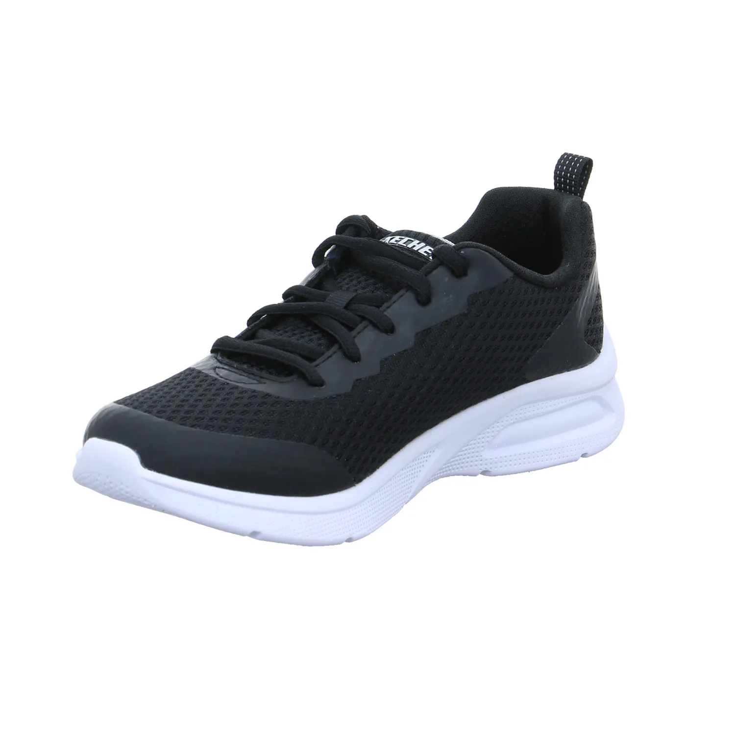 SKECHERS Jugend-Halbschuh Schwarz Textil  Sneaker