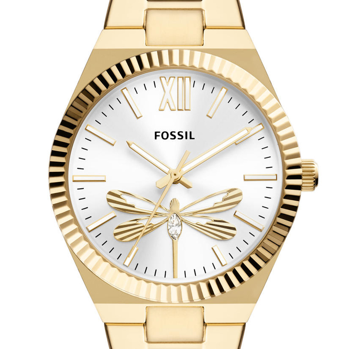 Montre FOSSIL Scarlette femme bracelet acier doré