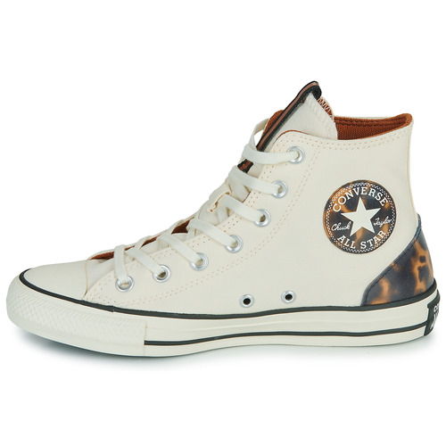 Converse - CHUCK TAYLOR ALL STAR TORTOISE - Ecru / Marron