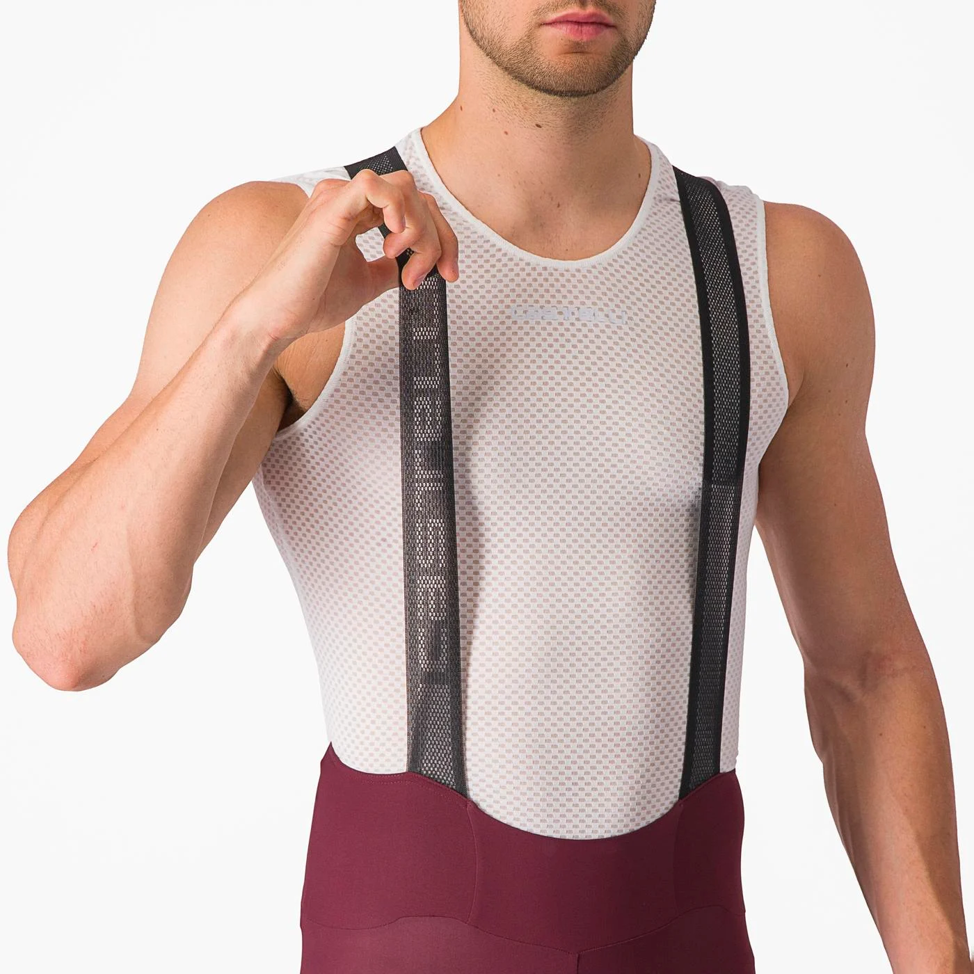 Castelli Espresso Bibshorts i Deep Bordeaux