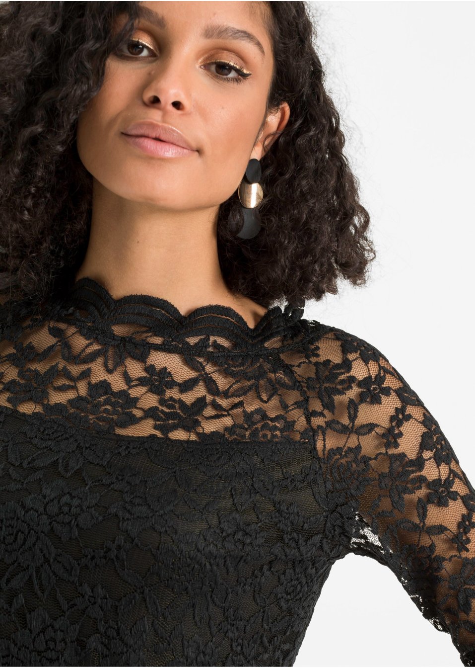 T-shirt en dentelle