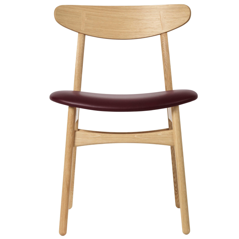Carl Hansen & Son CH30P Stoel geolied eiken, Leather Sif 93