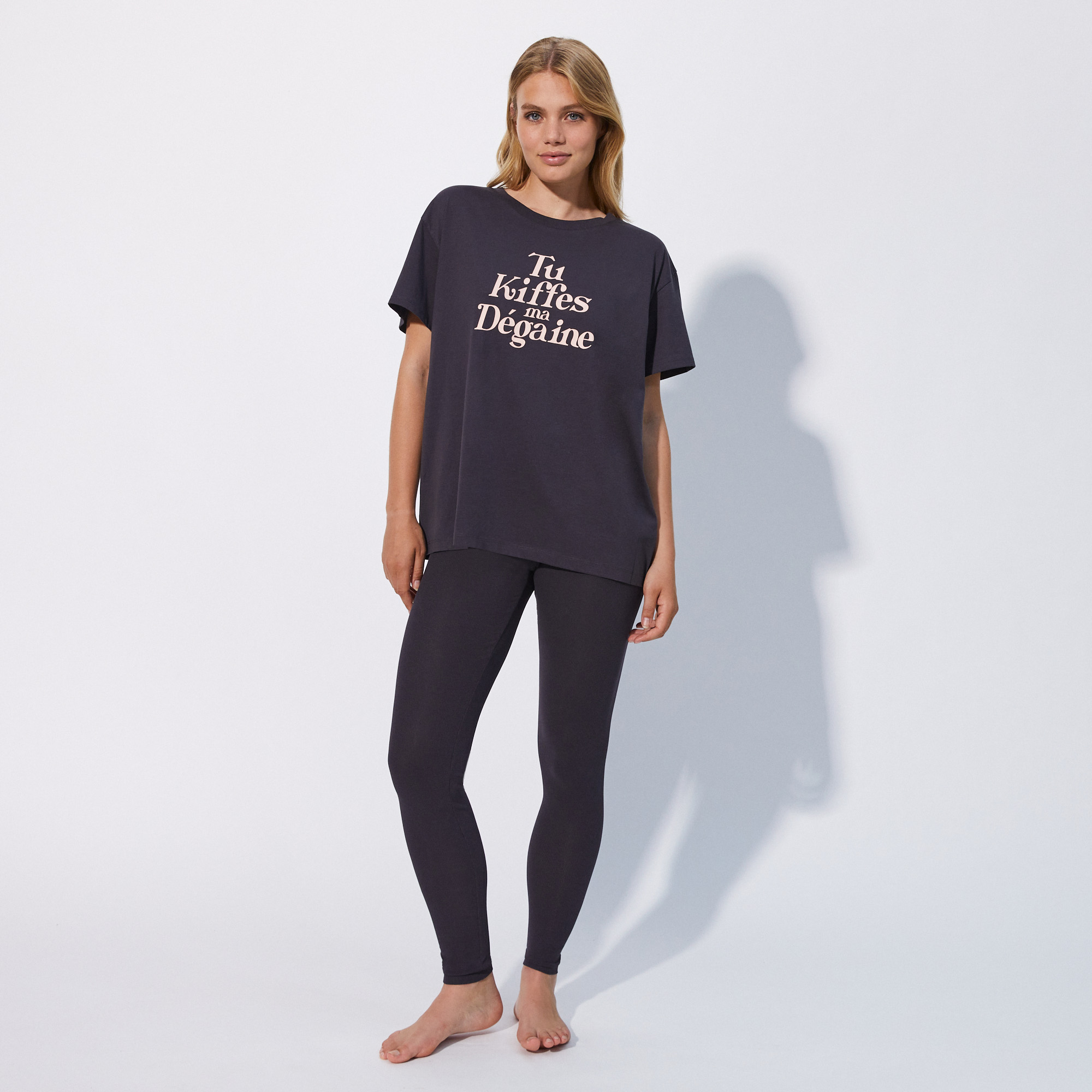 Ensemble de pyjama à messages
