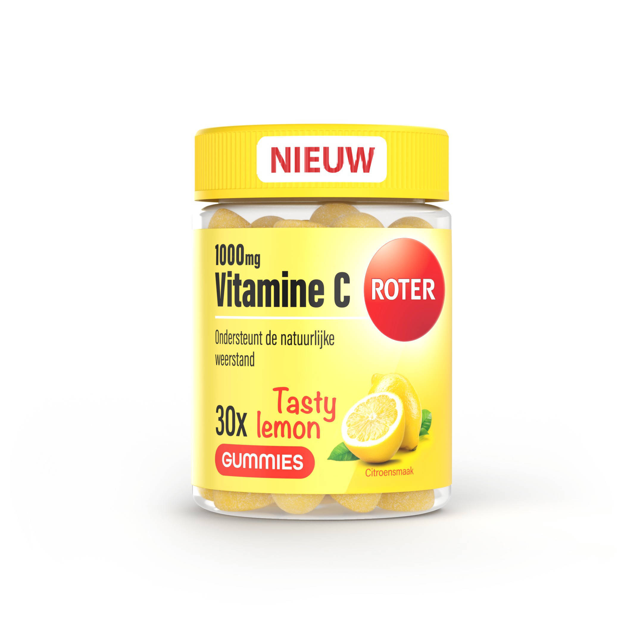 Roter 1000 mg Vitamine C gummy - Tasty lemon - 30 stuks