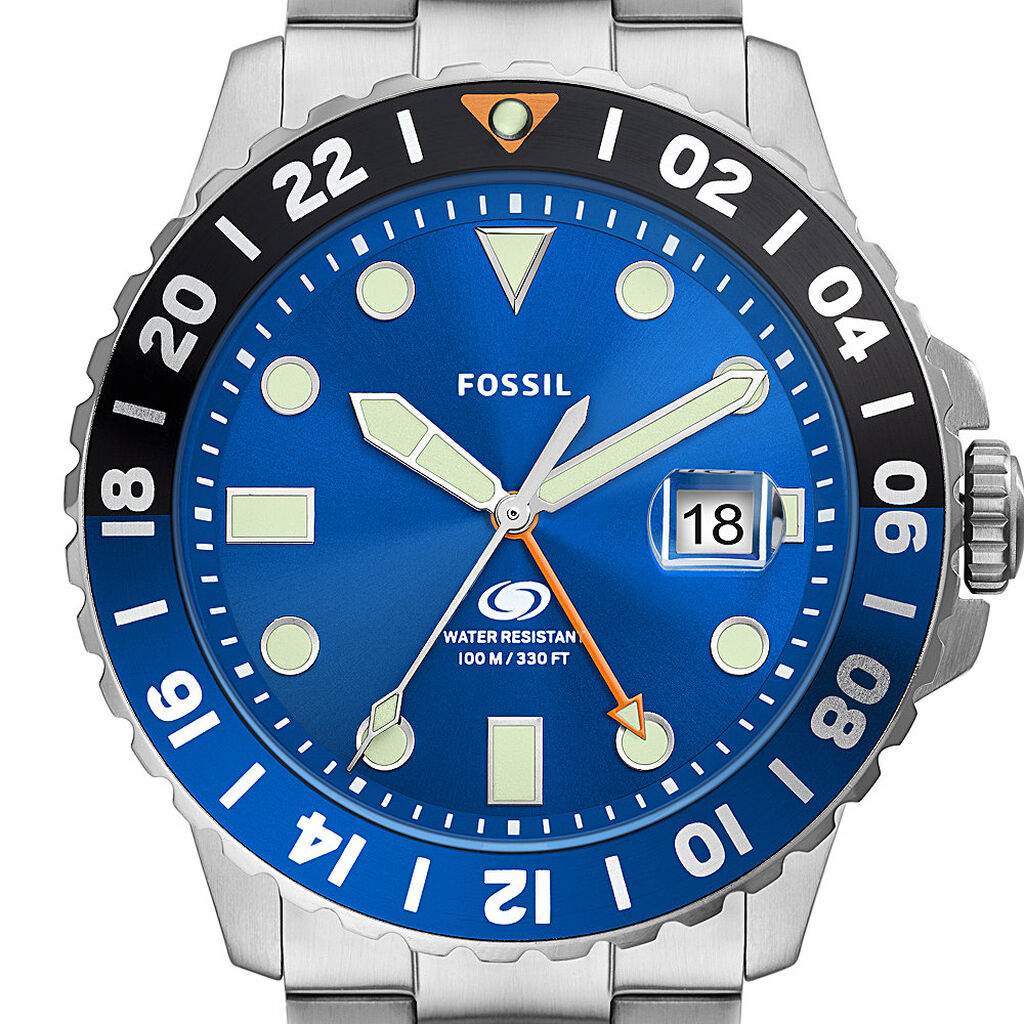 Montre Fossil Blue Bleu
