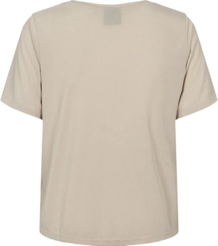 Energetics Ribbed T-shirt Brun