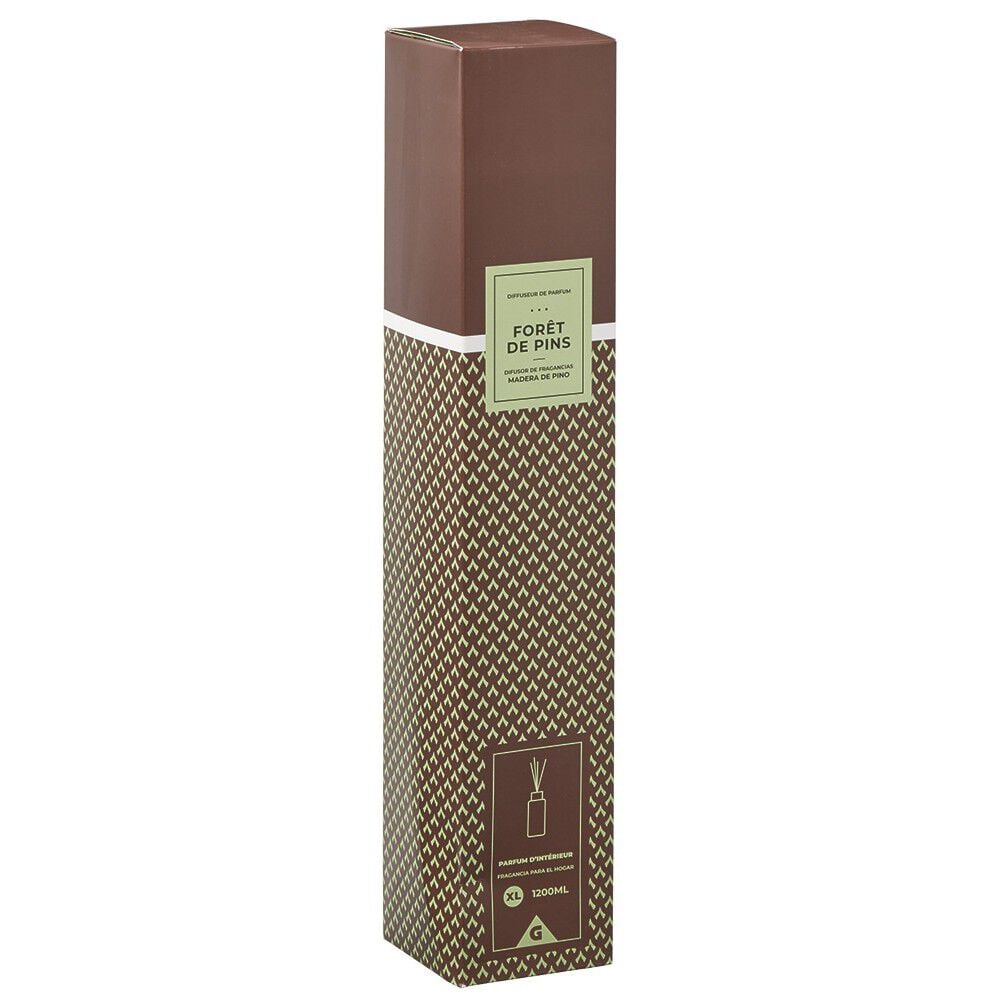 Diffuseur de parfum verre dans boite carton