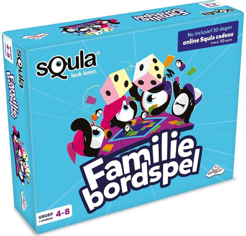 Identity Games - Squla - Bordspel - Multicolor - Hout - Voor 2 tot 4 Spelers