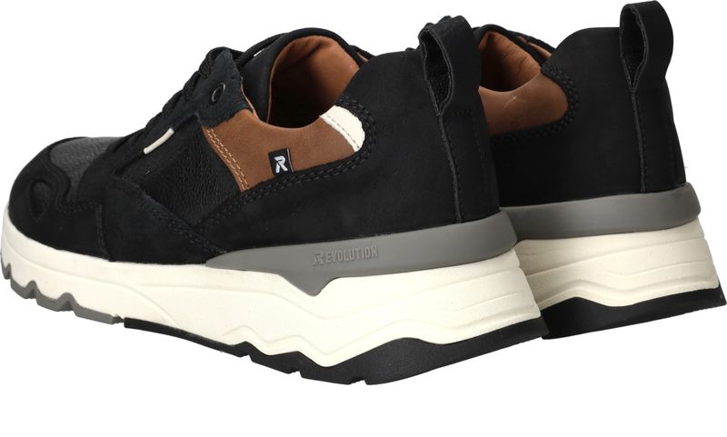 Rieker Sport Sneakers Zwart Heren