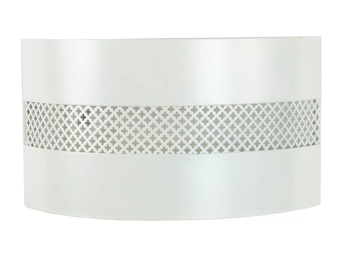 Applique métal ivoire 10 cm.