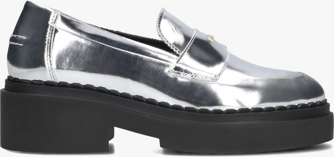 NUBIKK zilveren nubikk loafers frankie loafer