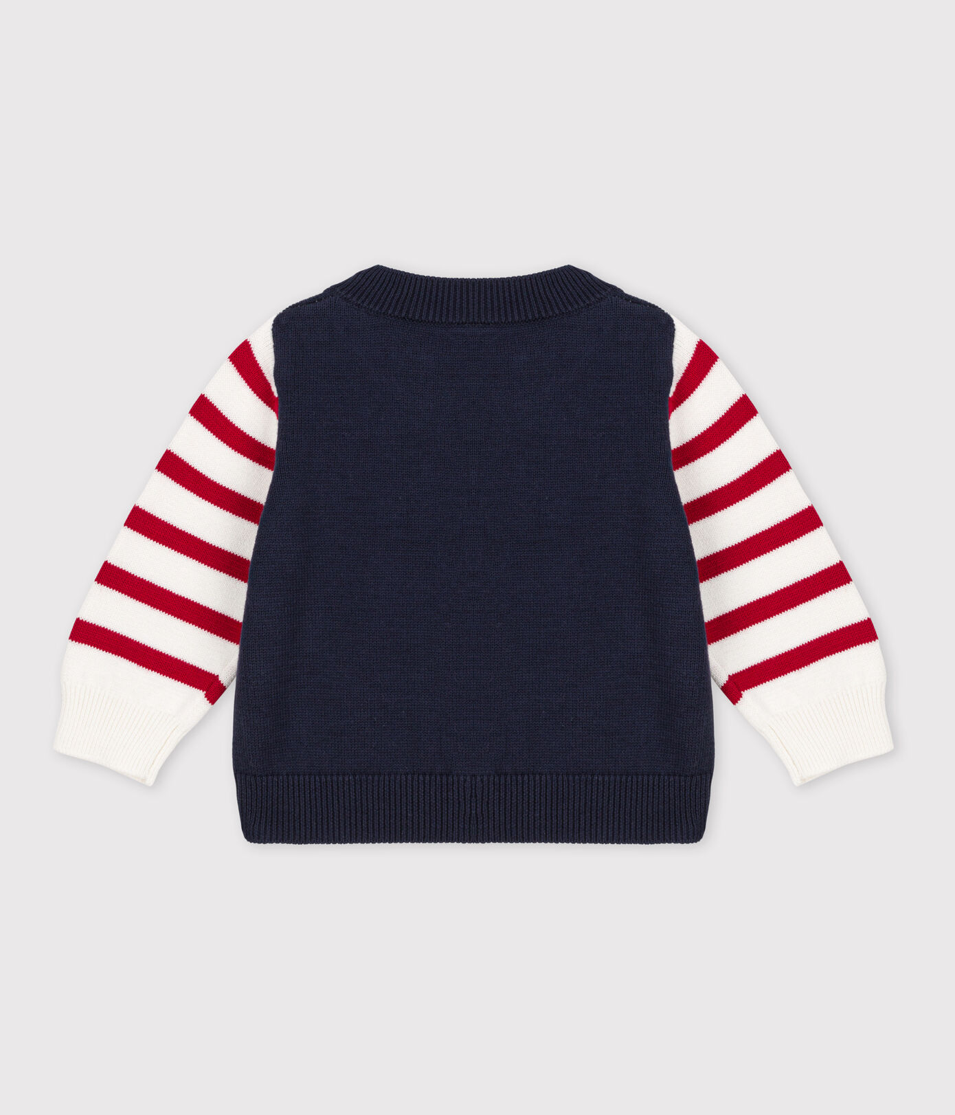 Cardigan bébé en tricot en coton