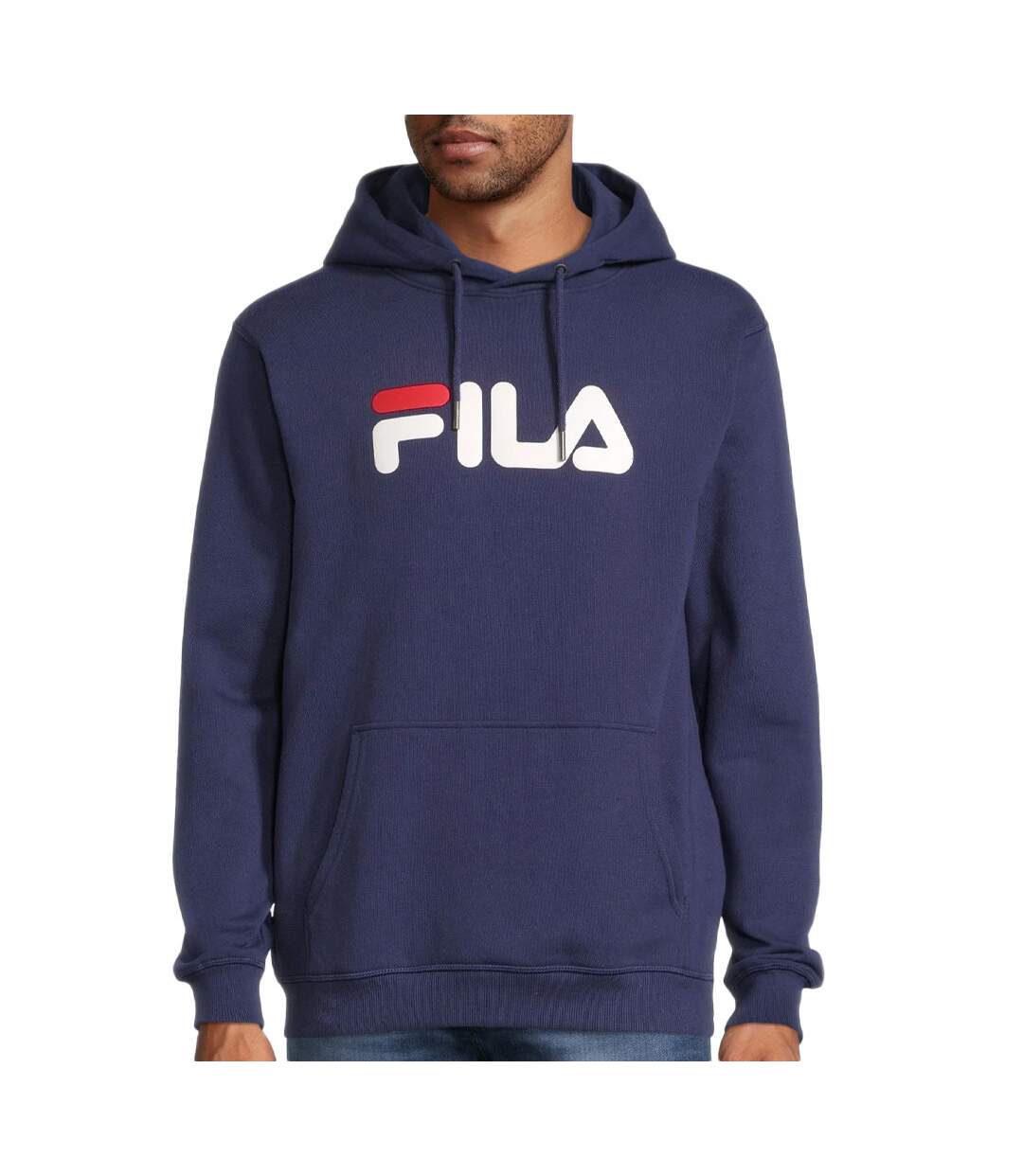 Sweat à capuche Marine Homme Fila Barumini