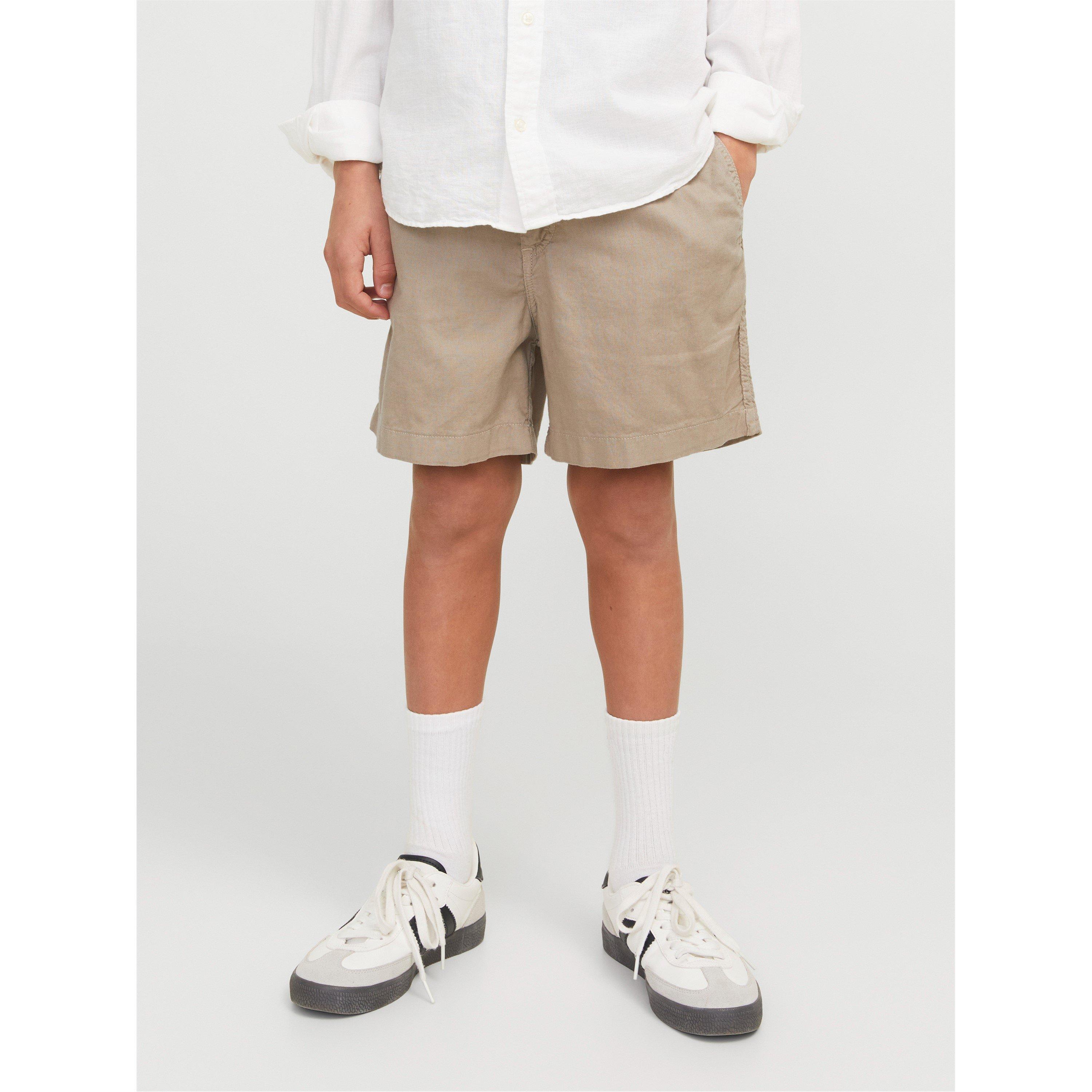 Jack and Jones Linen Shorts Juniors