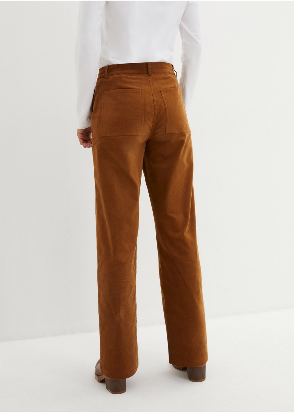 Pantalon velours côtelé style Marlène