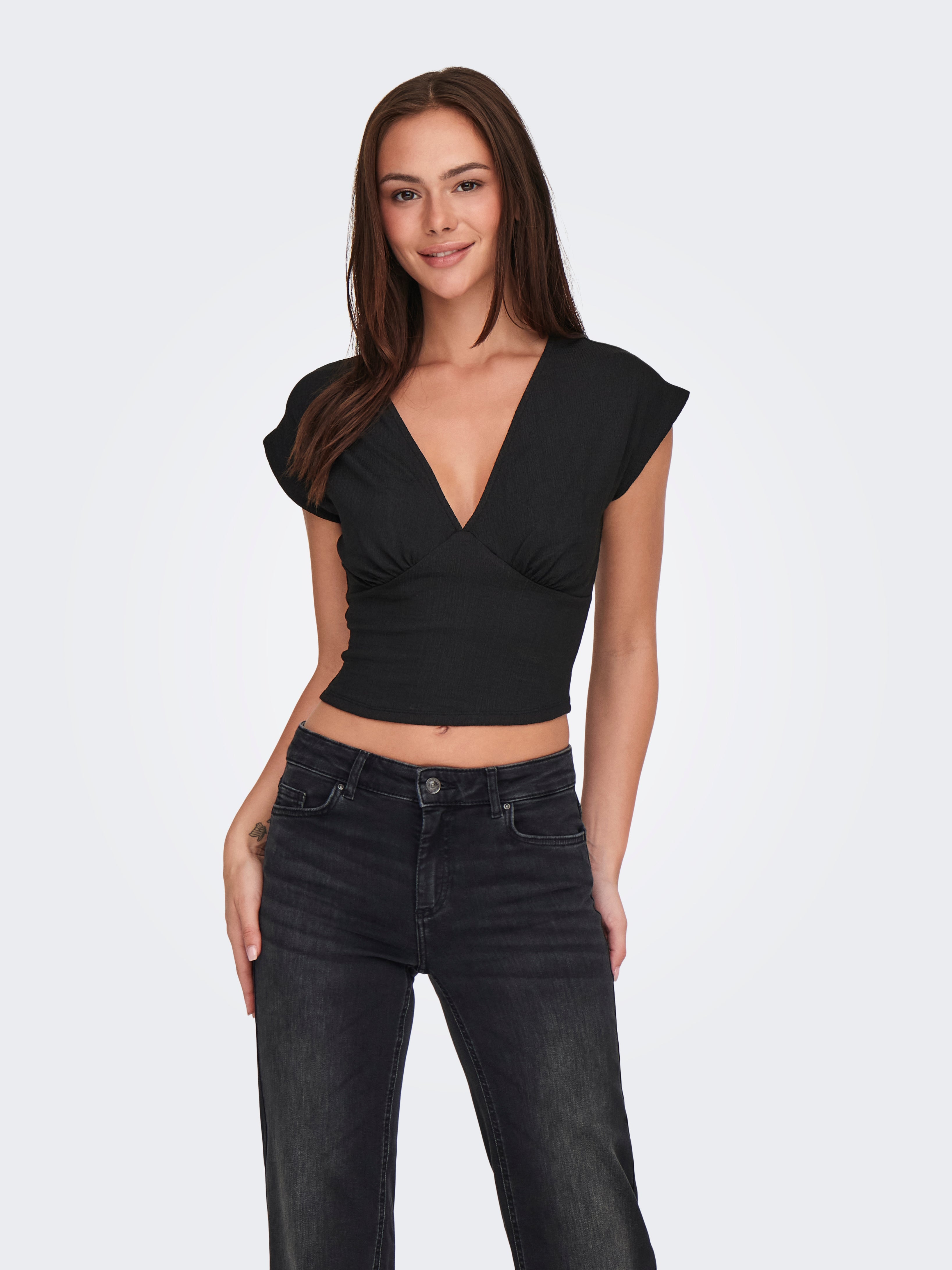 ONLHILLERY Top Black