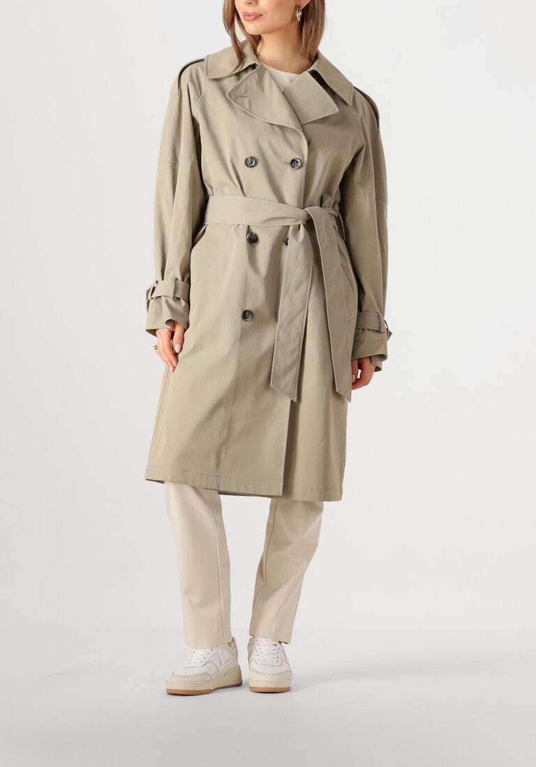 khaki beaumont trenchcoats maxy trench coat