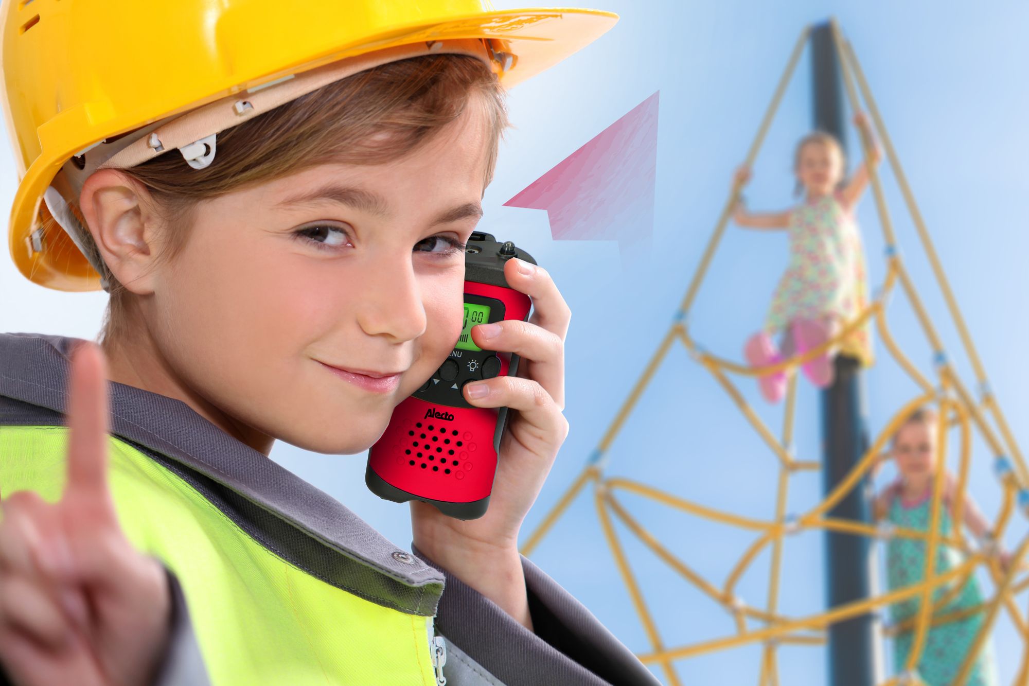 Alecto FR115RD set van 2 walkie talkies
