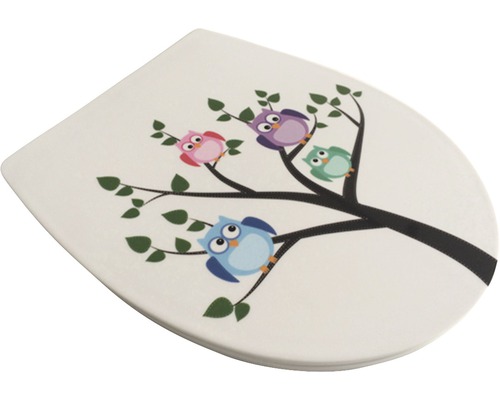 ADOB Imola Owl toiletzitting met soft-close mechanisme