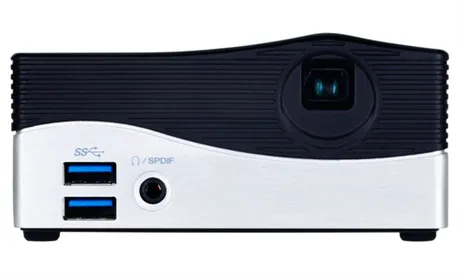 Gigabyte BRIX Projector GB-BXPi3-4010 (rev. 1.0) - Barebone - Ultra Compact PC Kit - 1 x Core i3 4010U / 1.7 GHz - RAM 0 GB - HD Graphics 4400 - GigE - WLAN: 802.11b/g/n, Bluetooth 4.0