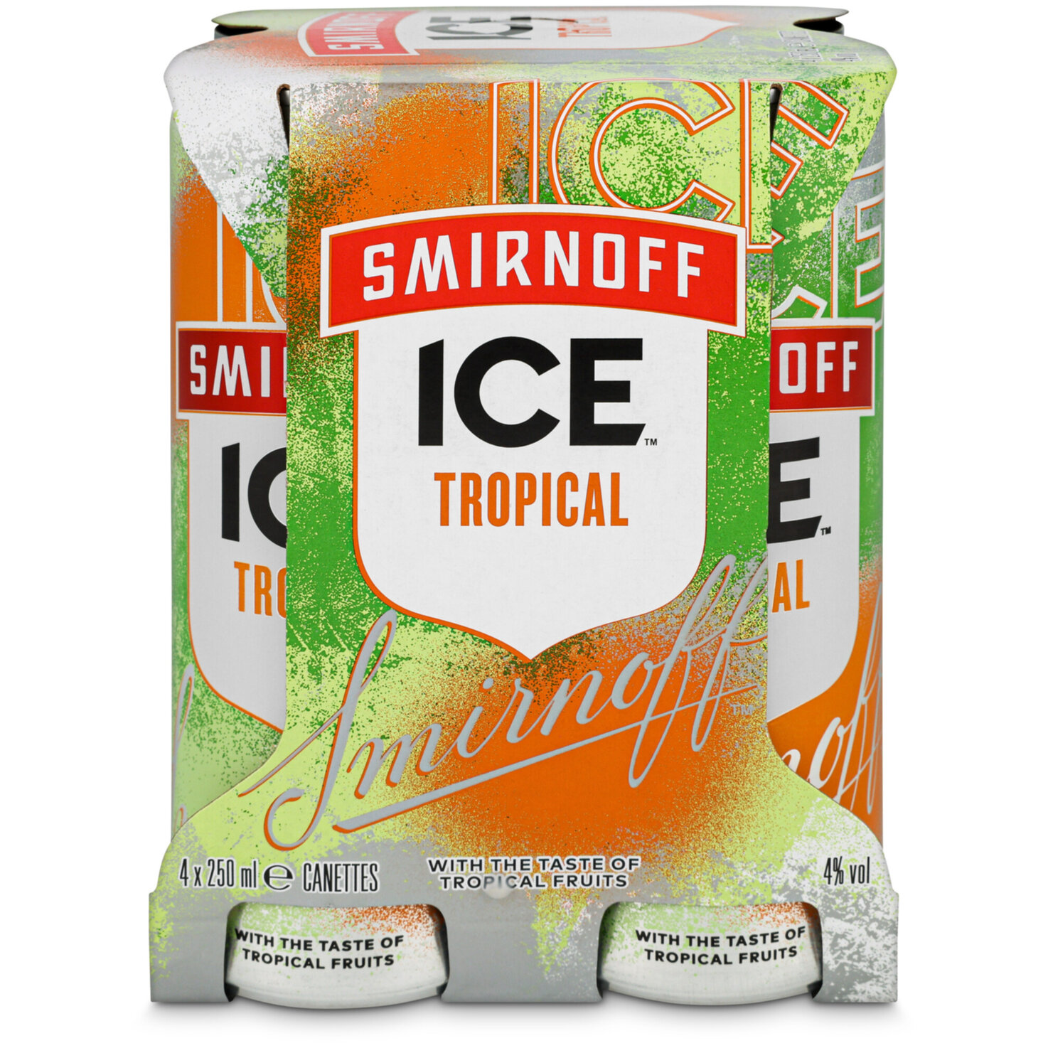 Smirnoff Ice Tropical 4x25cl -100cl