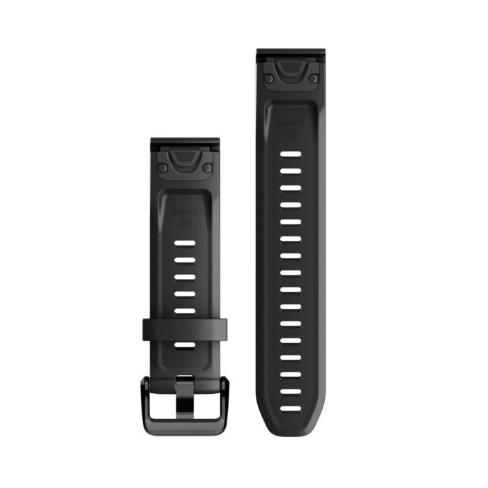 Garmin Unisex Tilbehør til ure/armbånd QuickFit® 20 Strap (Silicone) Sort