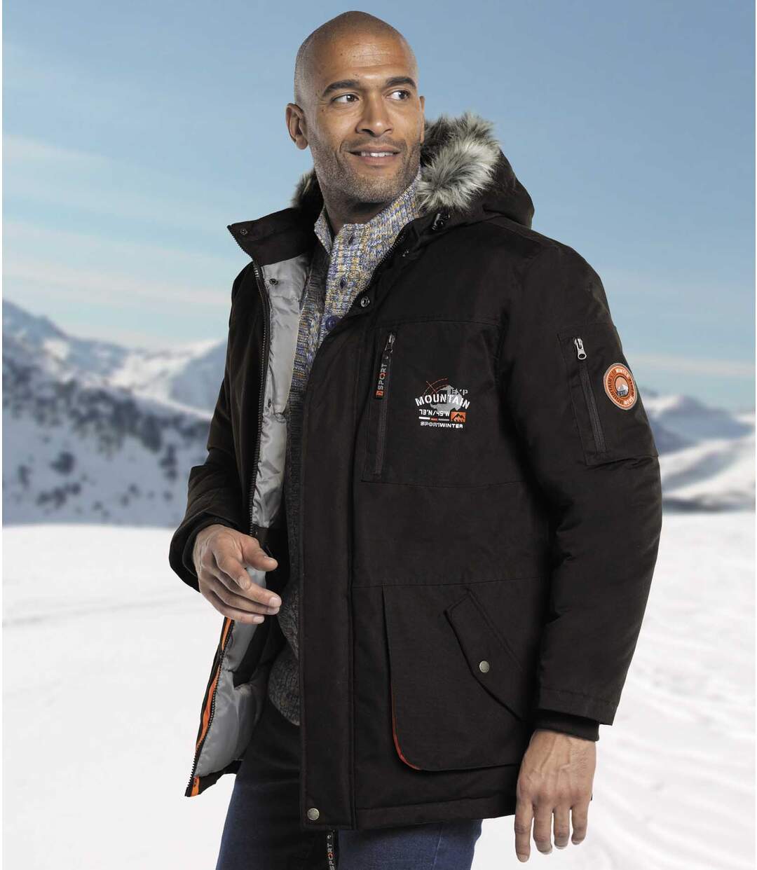 Parka Grand Froid à Capuche Atlas for Men(R)