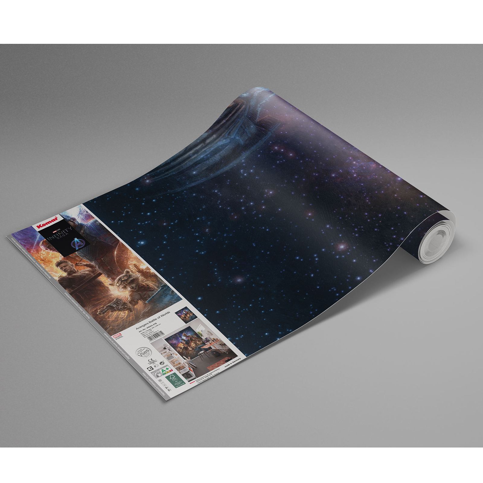 Vlies-Fototapete AVENGERS BATTLE OF WORLDS- bunt - 200x280 cm