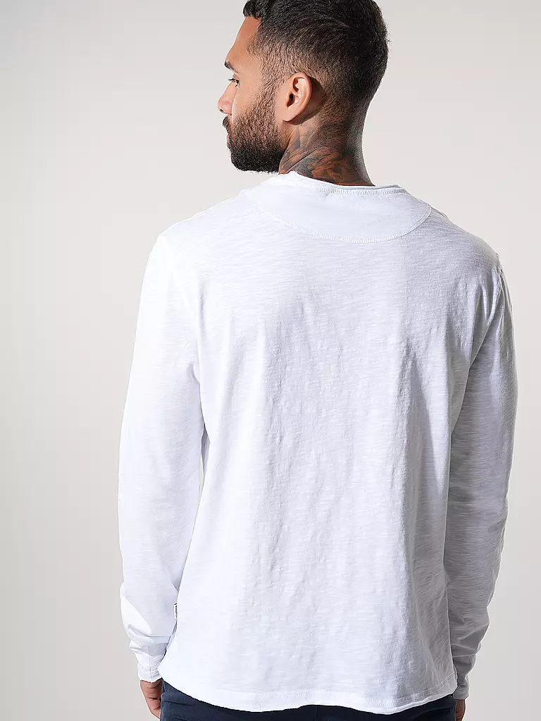 GABBA Langarmshirt KOSTANT weiss