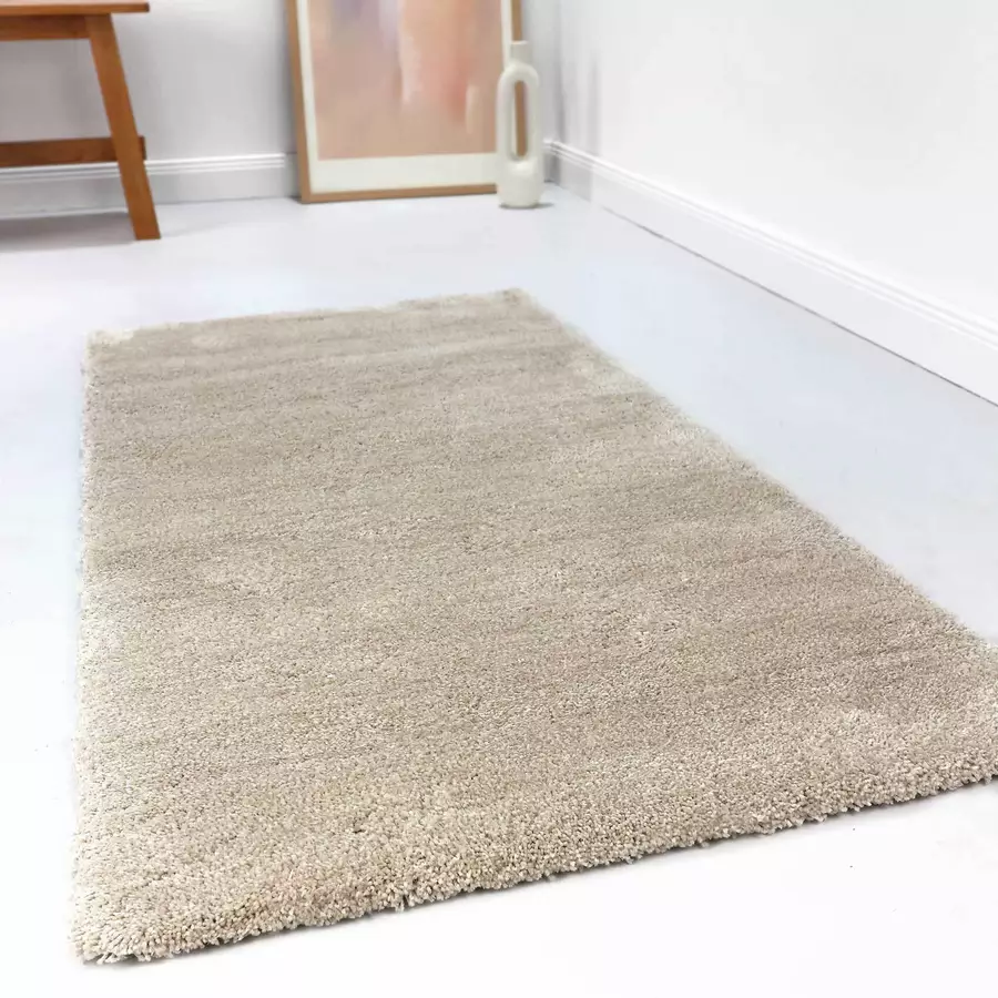 Esprit Hochflorteppich #relaxx frappé beige
