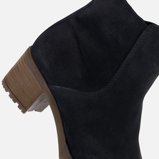 Gabor Enkellaarsjes blauw Suede