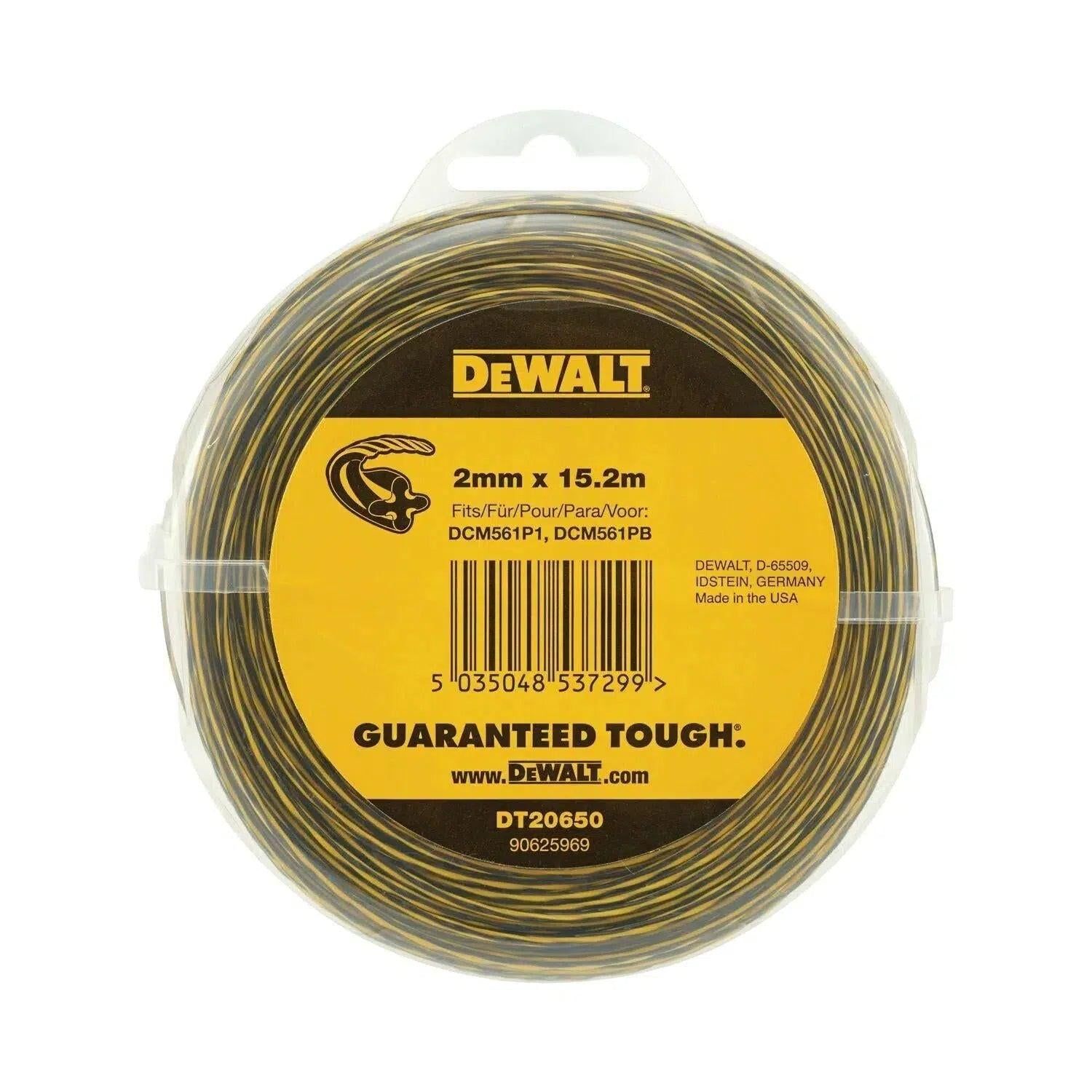 DeWALT DT20650 Grastrimmerdraad 2mm x 15.2m