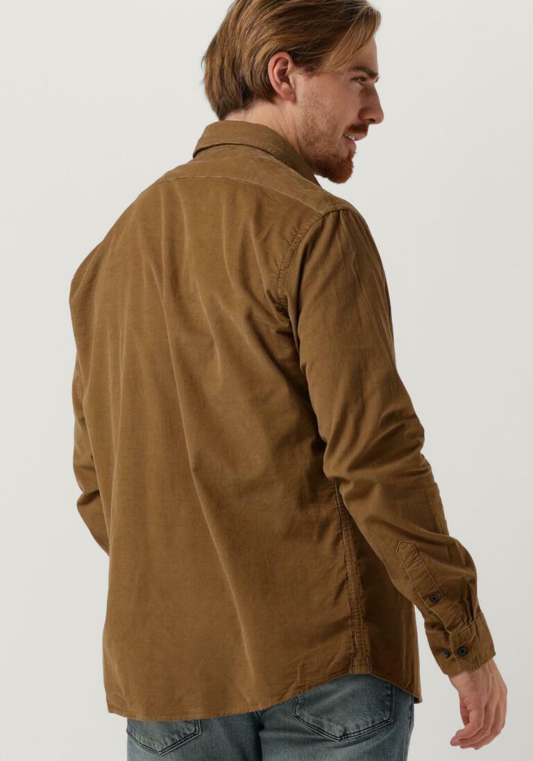 SELECTED HOMME beige selected homme casual overhemd slhregrick-cord shirt ls w