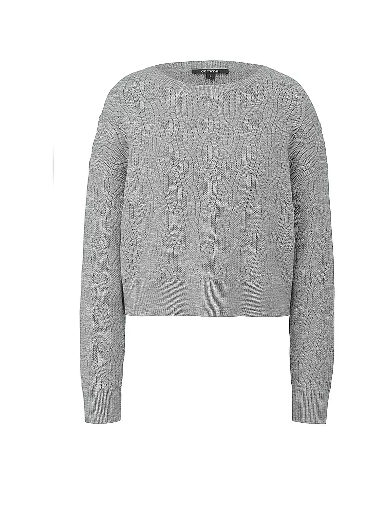 COMMA Pullover grau