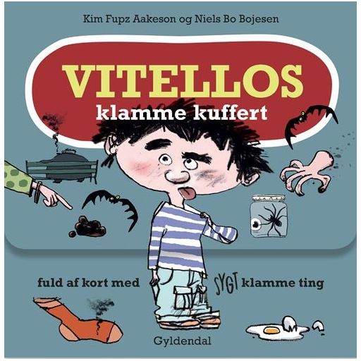 Gyldendal Vitellos Klamme Kuffert - Fuld Af Kort Med Sygt Klamme Ting