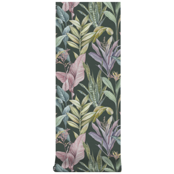 Vliesbehang Leona groen 112046