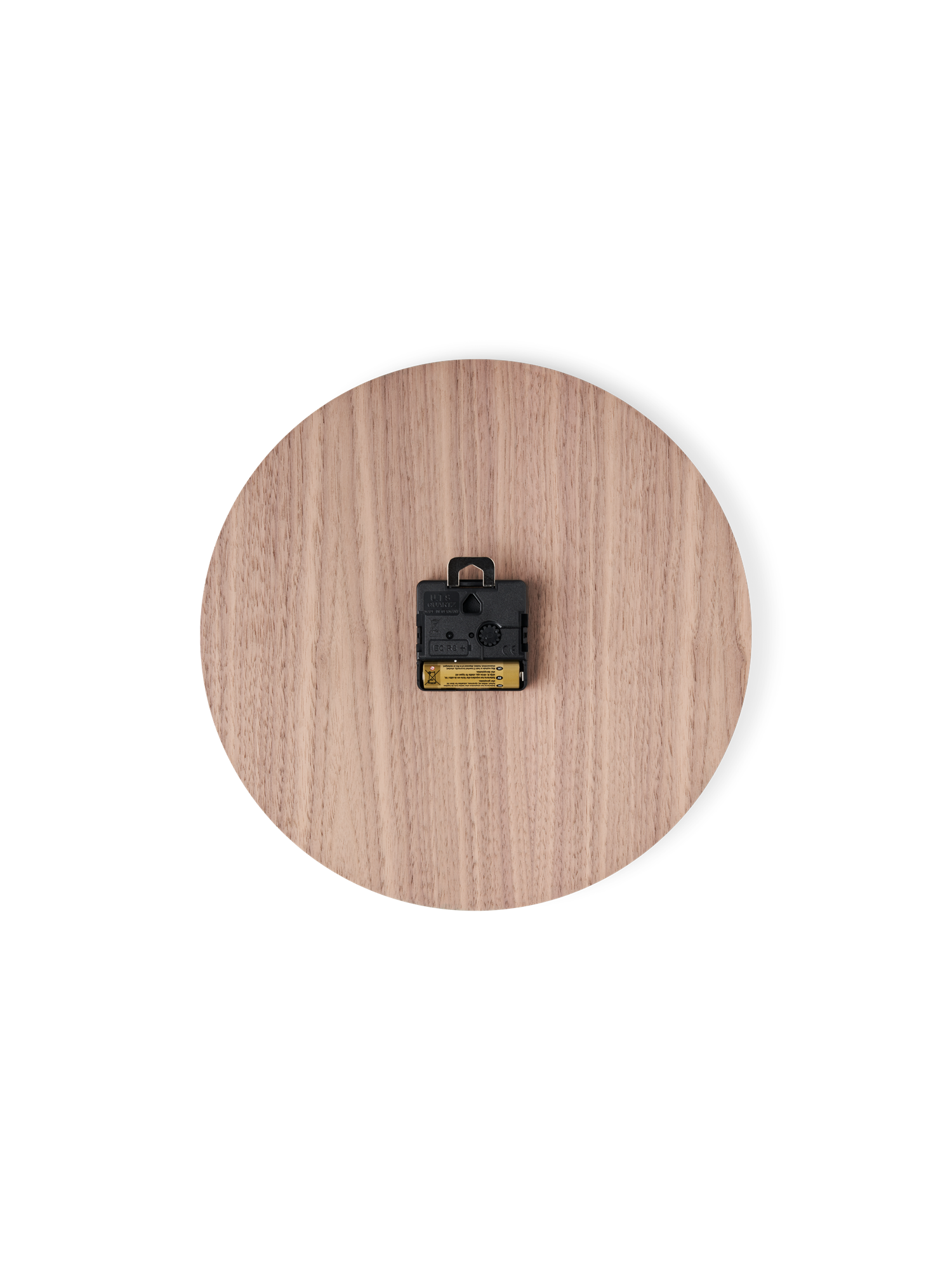 Vægur Walnut Ø28 | Valnøddefiner. Ø28. | Dark Wood | Hemverk