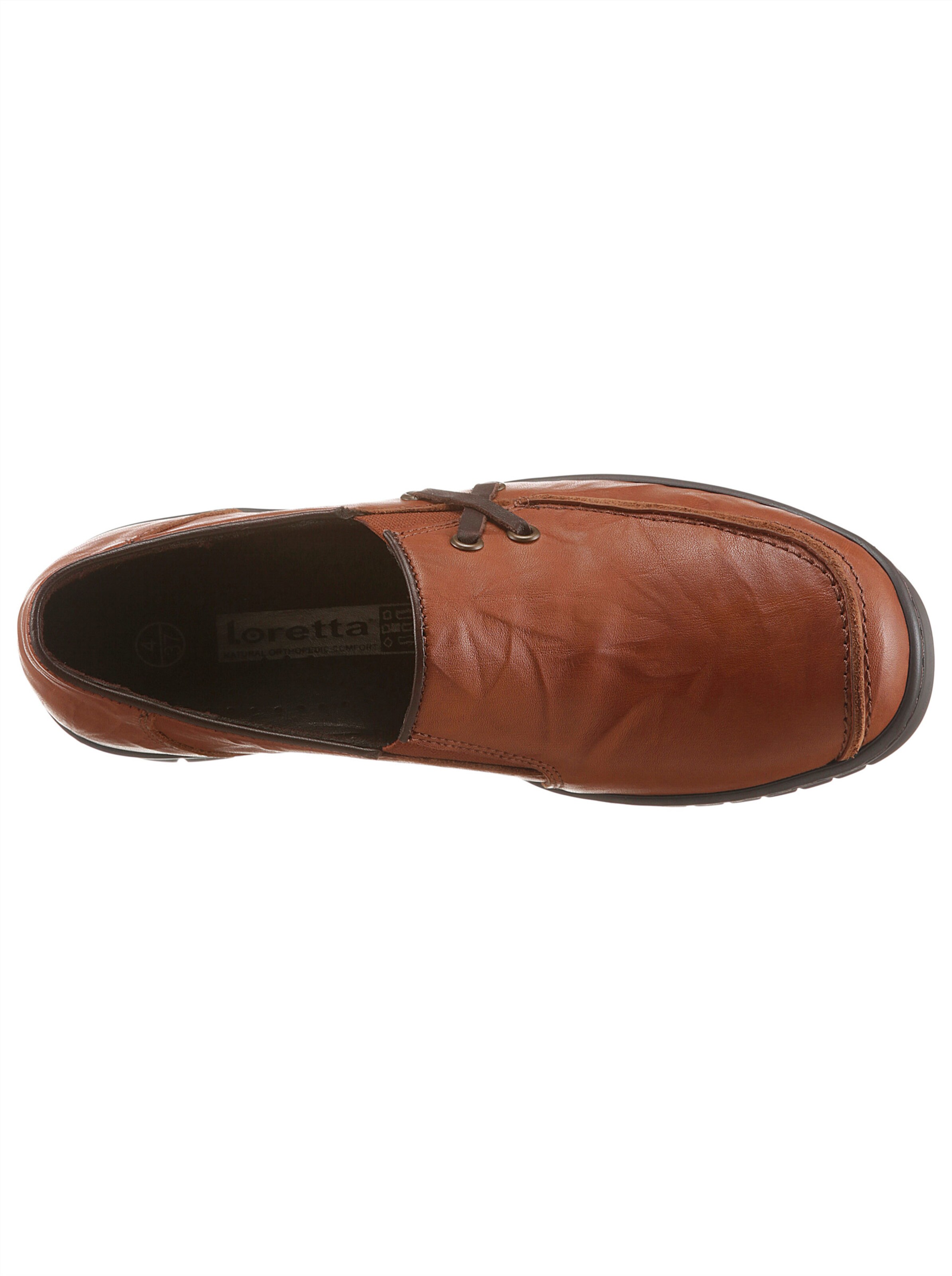 Loretta Slipper in cognac