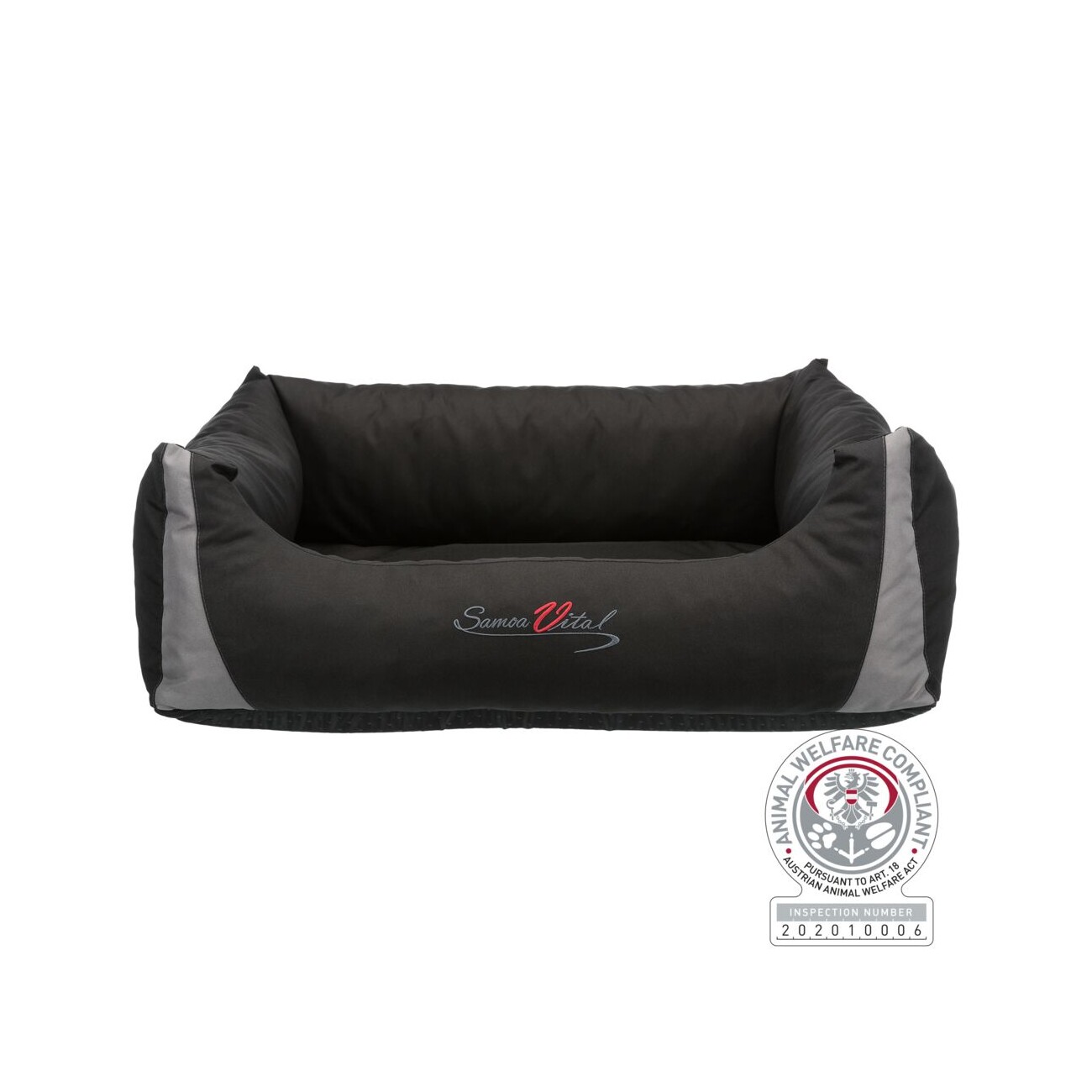 Trixie Bett Samoa Vital schwarz 50 cm, 20 cm, 65 cm