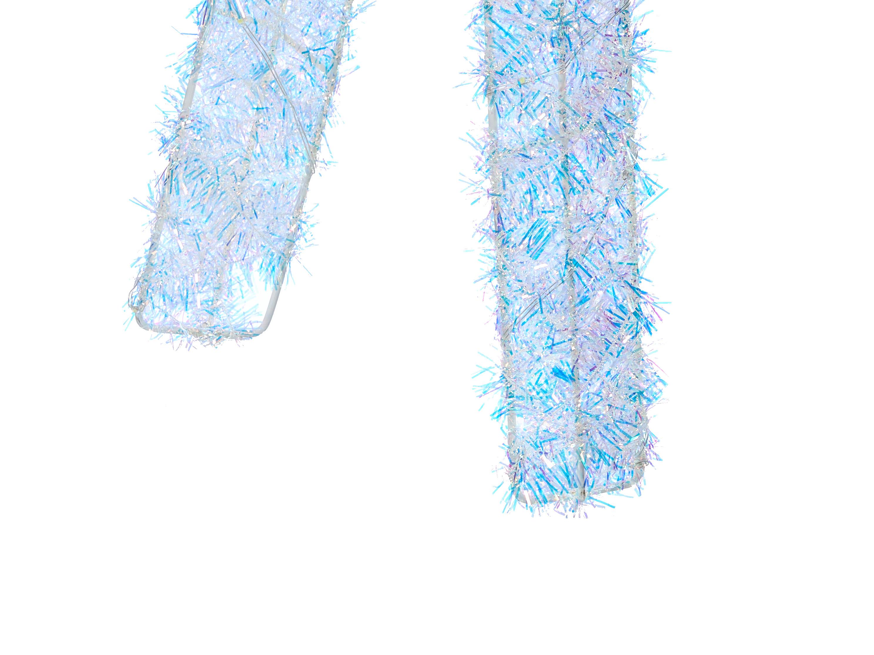 Buitendecoratie LED AURENNE Hert 110 cm Wit