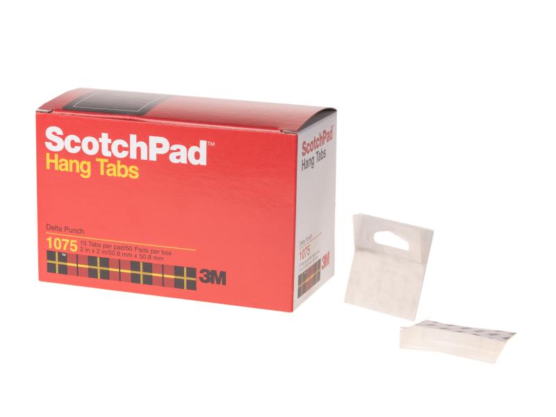 Scotch Tabs Hang 50 mm x 0.05 m, Transparent Ermöglichen effektvolle Warenpräsentation an exponierten Stellen